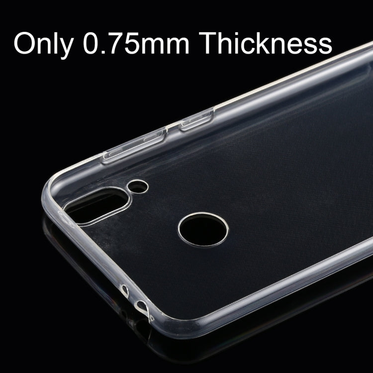 0.75mm Transparent TPU Case for Huawei Honor 8C