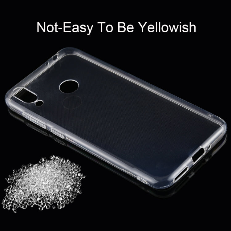 0.75mm Transparent TPU Case for Huawei Honor 8C