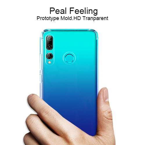 For Huawei Enjoy 9S Four-Corner Shockproof Ultra-Thin Transparent TPU Case