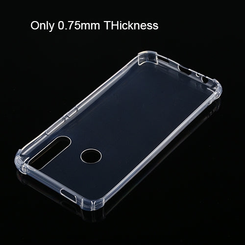 For Huawei Enjoy 10 Plus Four-Corner Shockproof Ultra-Thin Transparent TPU Case