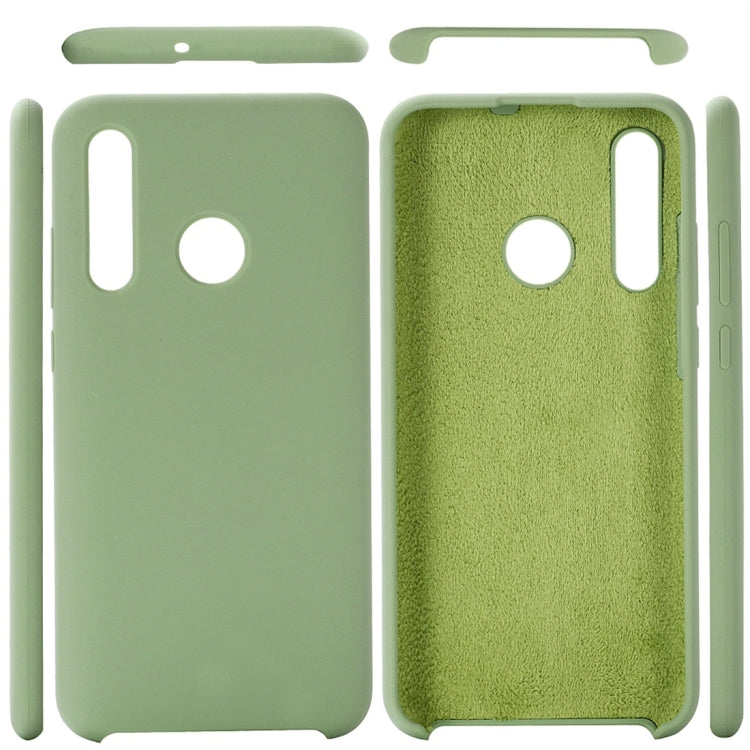 Solid Color Liquid Silicone Dropproof Protective Case for Huawei Honor 10i