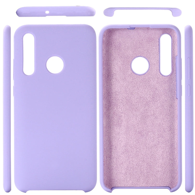Solid Color Liquid Silicone Dropproof Protective Case for Huawei Honor 10i