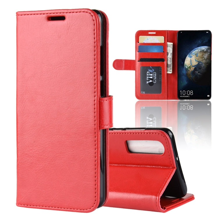 R64 Texture Single Fold Horizontal Flip Leather Case for Huawei P30, with Holder & Card Slots & Wallet