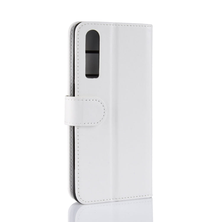 R64 Texture Single Fold Horizontal Flip Leather Case for Huawei P30, with Holder & Card Slots & Wallet