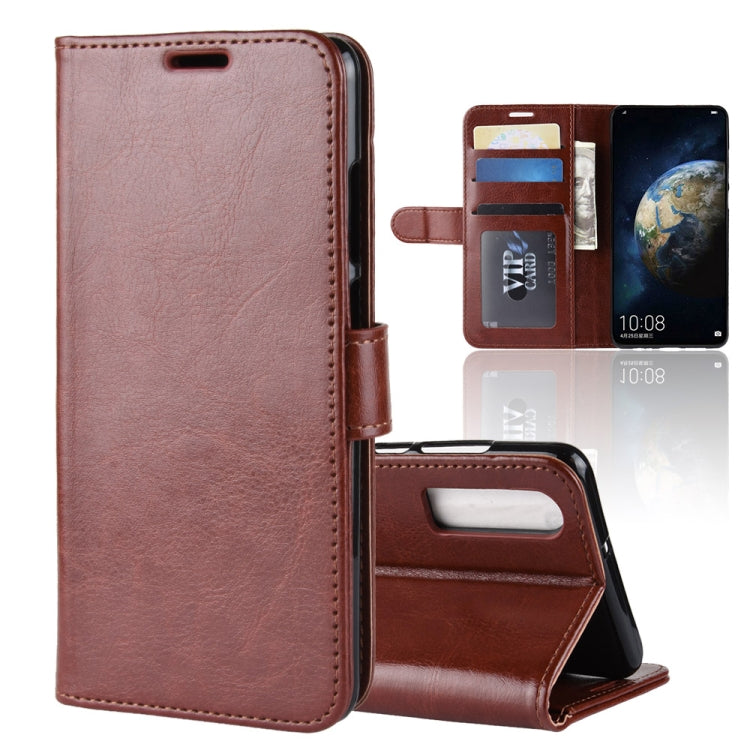 R64 Texture Single Fold Horizontal Flip Leather Case for Huawei P30, with Holder & Card Slots & Wallet