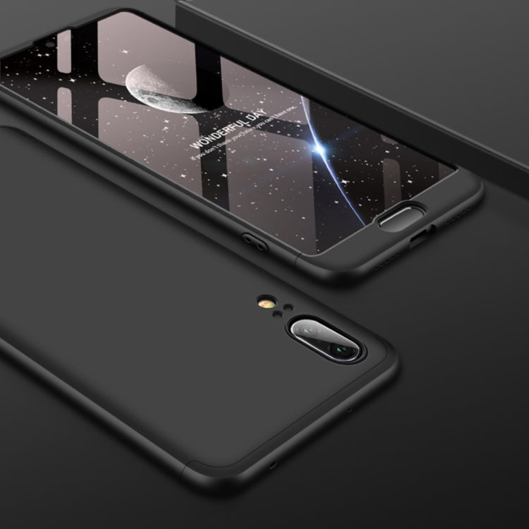 GKK for Huawei P20 PC 360 Degrees Full Coverage Protective Case Back Cover
