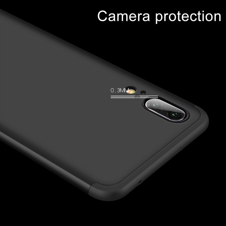 GKK for Huawei P20 PC 360 Degrees Full Coverage Protective Case Back Cover