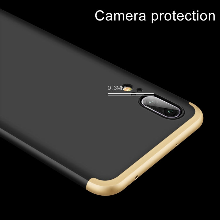 GKK for Huawei P20 PC 360 Degrees Full Coverage Protective Case Back Cover