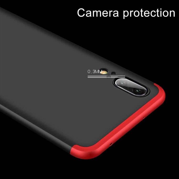 GKK for Huawei P20 PC 360 Degrees Full Coverage Protective Case Back Cover
