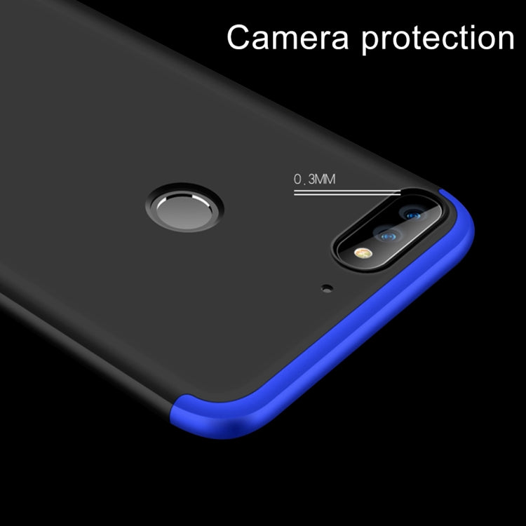 GKK for Huawei Honor Play 7C PC 360 Degrees Full Coverage Protective Case Back Cover Not Available in Russian Version