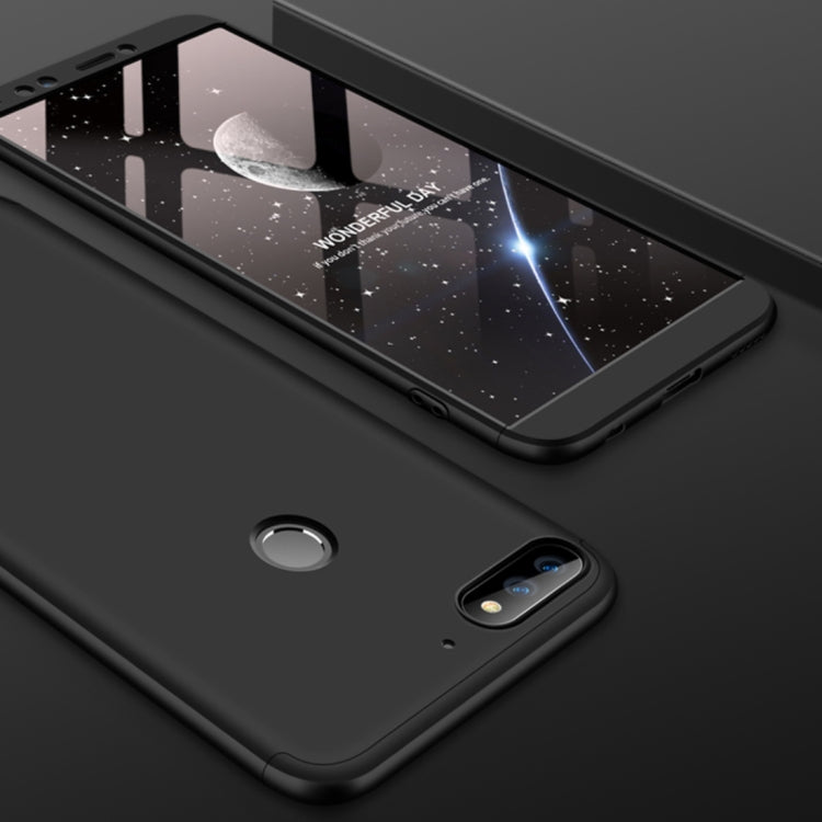 GKK for Huawei Honor Play 7C PC 360 Degrees Full Coverage Protective Case Back Cover Not Available in Russian Version