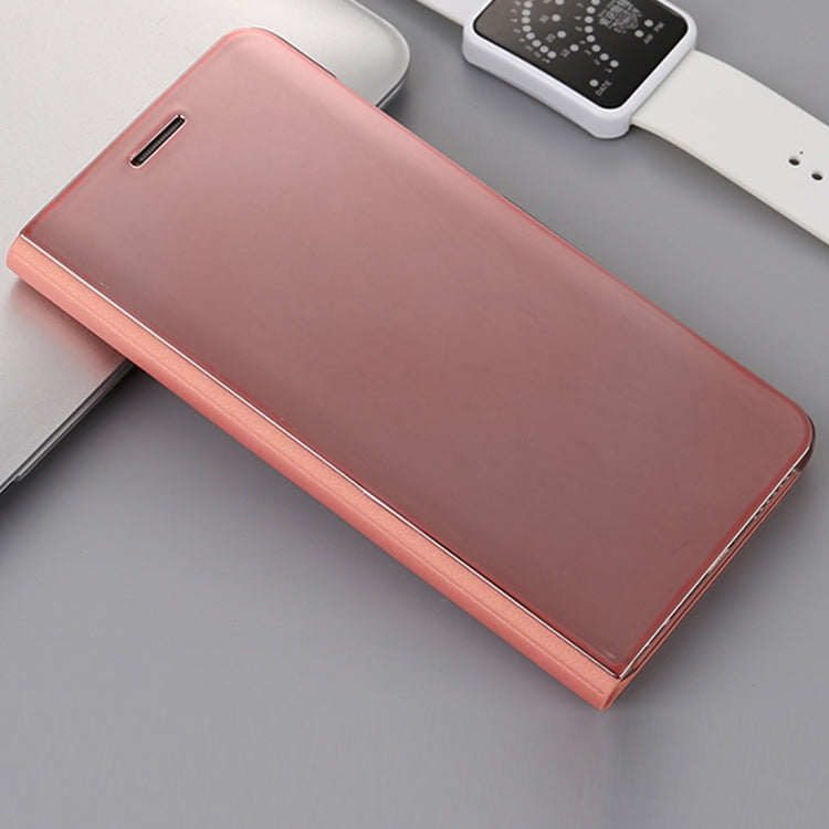 For Huawei Mate 9 Pro Electroplating PC + PU Horizontal Flip Protective Case with Stand Holder & Sleep / Wake-up Function