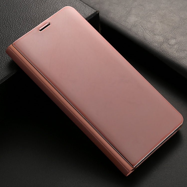 For Huawei Mate 10 Pro Electroplating PC + PU Horizontal Flip Protective Case with Stand Holder & Sleep / Wake-up Function