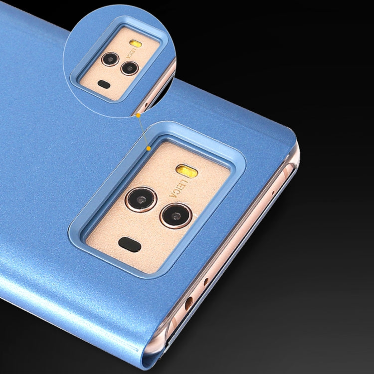 For Huawei Mate 10 Electroplating PC + PU Horizontal Flip Protective Case with Stand Holder & Sleep / Wake-up Function