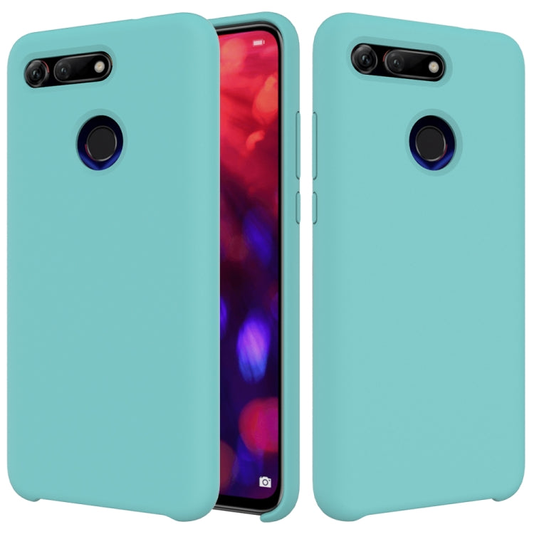 Solid Color Liquid Silicone Dropproof Protective Case for Huawei Honor View 20