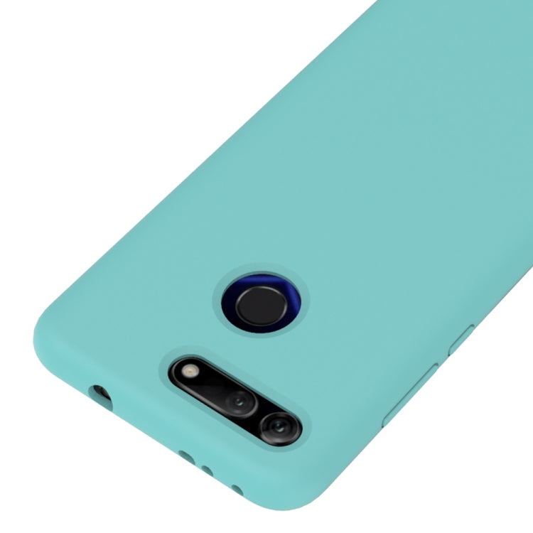 Solid Color Liquid Silicone Dropproof Protective Case for Huawei Honor View 20
