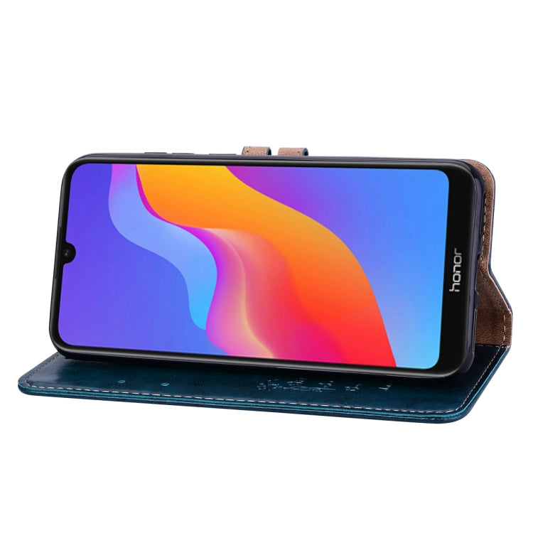Business Style Oil Wax Texture Horizontal Flip Leather Case for Huawei Y6 (2019) / Honor 8A, with Holder & Card Slots & Wallet