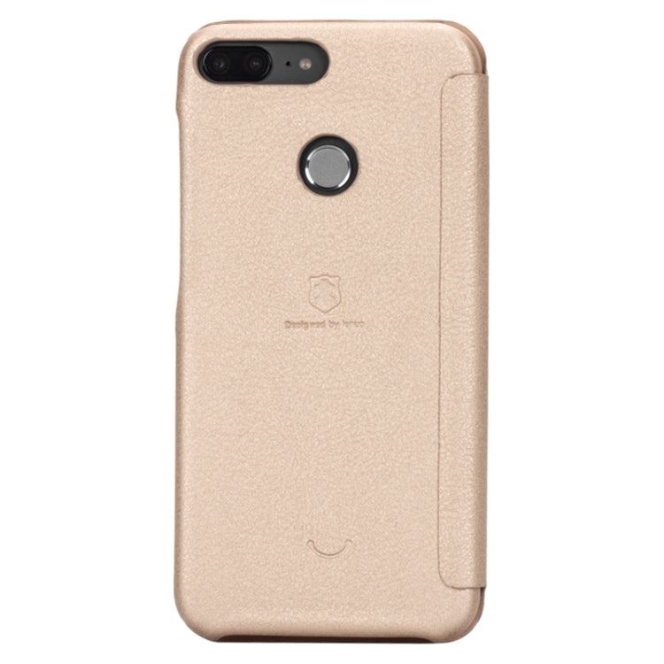 Lenuo for Ledream Flip Series Huawei Honor 9 Lite PU + PC Horizontal Flip Leather Case with Card Slots