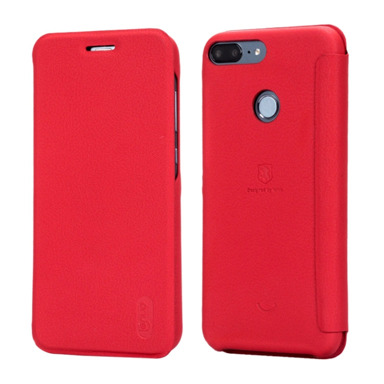 Lenuo for Ledream Flip Series Huawei Honor 9 Lite PU + PC Horizontal Flip Leather Case with Card Slots