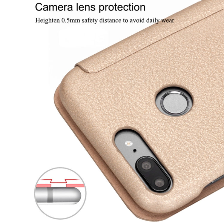 Lenuo for Ledream Flip Series Huawei Honor 9 Lite PU + PC Horizontal Flip Leather Case with Card Slots