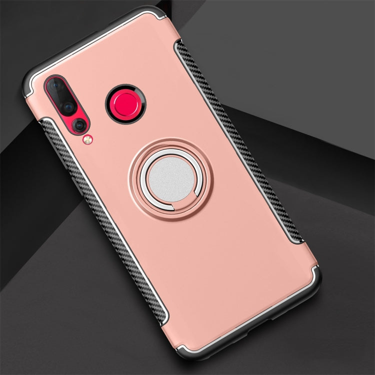 Magnetic 360 Degree Rotation Ring Holder Armor Protective Case for Huawei Nova 4