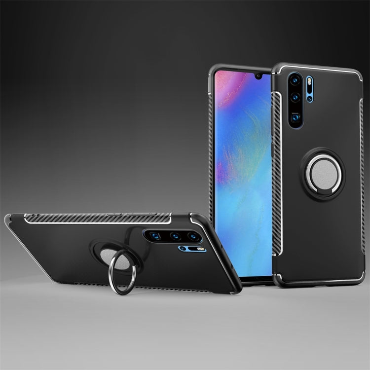 Magnetic 360 Degree Rotation Ring Holder Armor Protective Case for Huawei P30 Pro