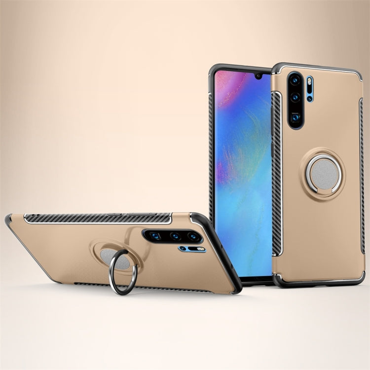 Magnetic 360 Degree Rotation Ring Holder Armor Protective Case for Huawei P30 Pro