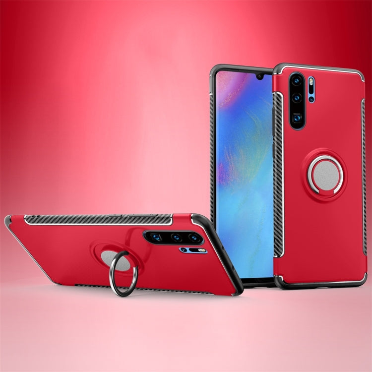 Magnetic 360 Degree Rotation Ring Holder Armor Protective Case for Huawei P30 Pro