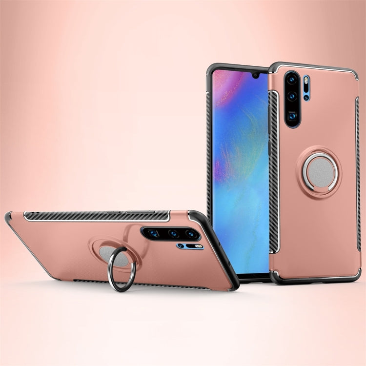 Magnetic 360 Degree Rotation Ring Holder Armor Protective Case for Huawei P30 Pro