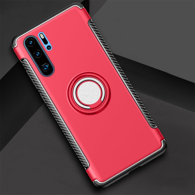 Magnetic 360 Degree Rotation Ring Holder Armor Protective Case for Huawei P30 Pro
