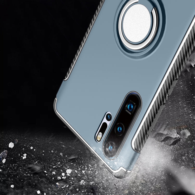 Magnetic 360 Degree Rotation Ring Holder Armor Protective Case for Huawei P30 Pro