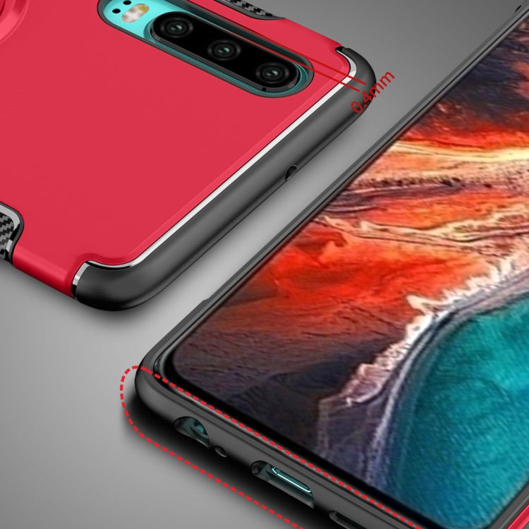 Magnetic 360 Degree Rotation Ring Holder Armor Protective Case for Huawei P30