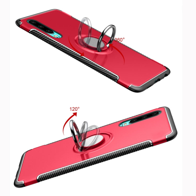 Magnetic 360 Degree Rotation Ring Holder Armor Protective Case for Huawei P30