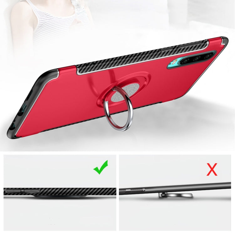 Magnetic 360 Degree Rotation Ring Holder Armor Protective Case for Huawei P30