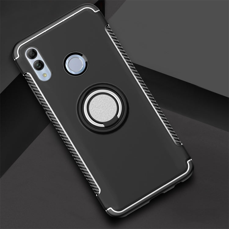 Magnetic 360 Degree Rotation Ring Holder Armor Protective Case for Huawei Honor 10 Lite