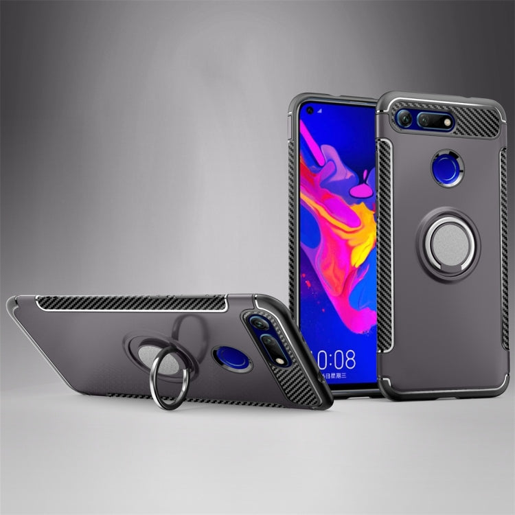 Magnetic 360 Degree Rotation Ring Holder Armor Protective Case for Huawei Honor View 20