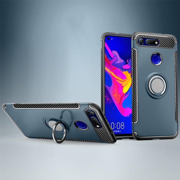 Magnetic 360 Degree Rotation Ring Holder Armor Protective Case for Huawei Honor View 20