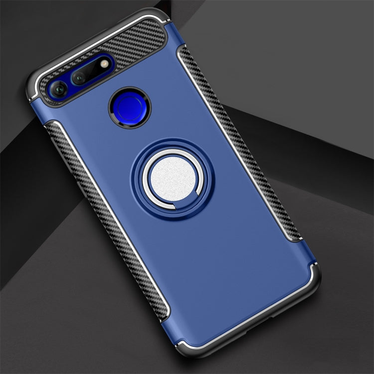 Magnetic 360 Degree Rotation Ring Holder Armor Protective Case for Huawei Honor View 20