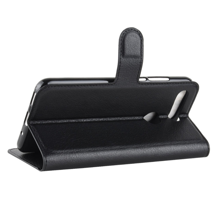 Litchi Texture Horizontal Flip Leather Case For Huawei Honor V20 ,With Holder & Wallet & Card Slots