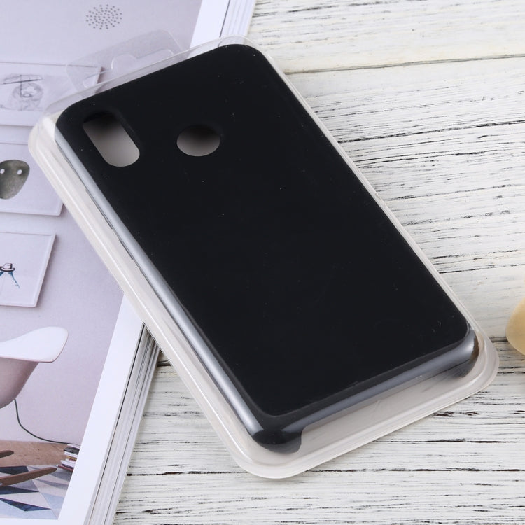 Solid Color Liquid Silicone Dropproof Protective Case for Huawei P20 Lite