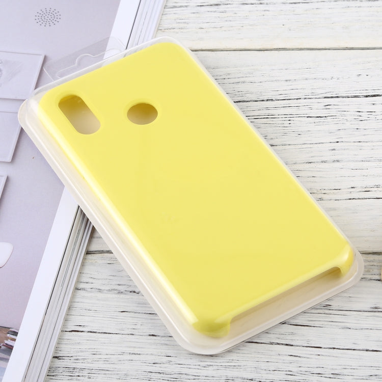 Solid Color Liquid Silicone Dropproof Protective Case for Huawei P20 Lite