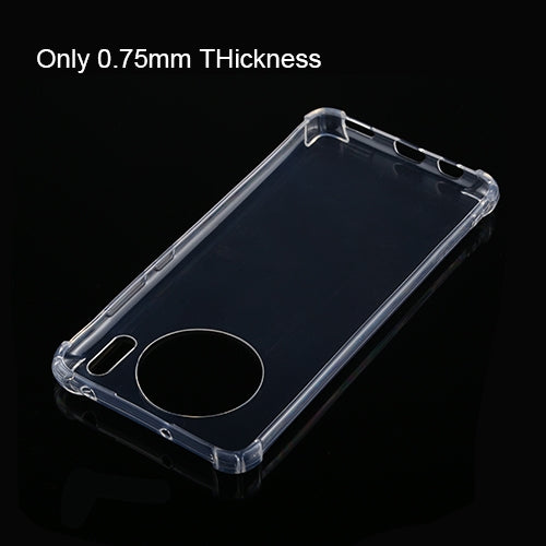 For Huawei Mate 30 Four-Corner Shockproof Ultra-Thin Transparent TPU Case