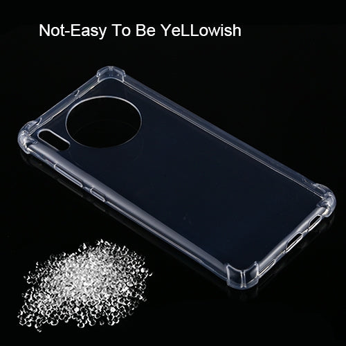 For Huawei Mate 30 Pro Four-Corner Shockproof Ultra-Thin Transparent TPU Case