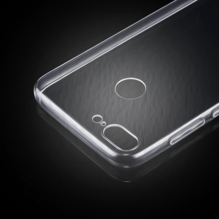 50 PCS for Huawei Honor 9 Lite 0.75mm Ultra-thin Transparent TPU Protective Case