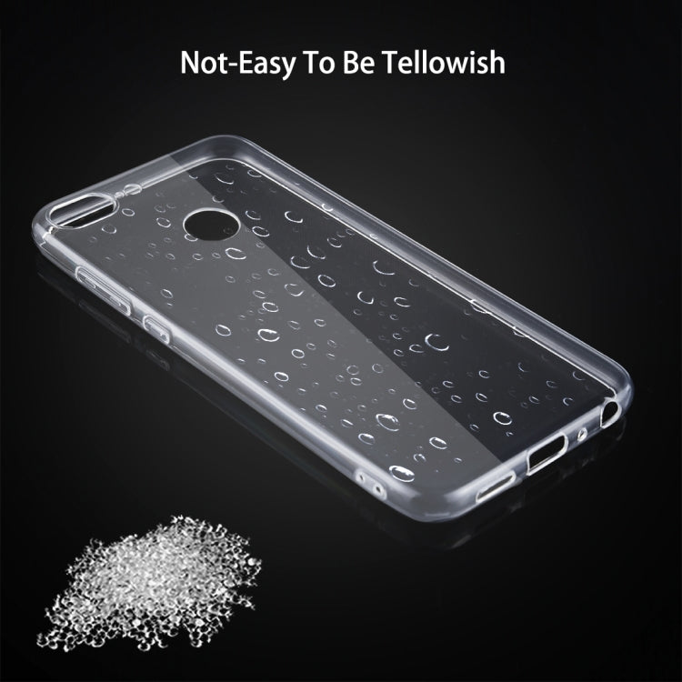 For Huawei Honor 9 Lite 0.75mm Ultra-thin Transparent TPU Protective Case (Transparent)