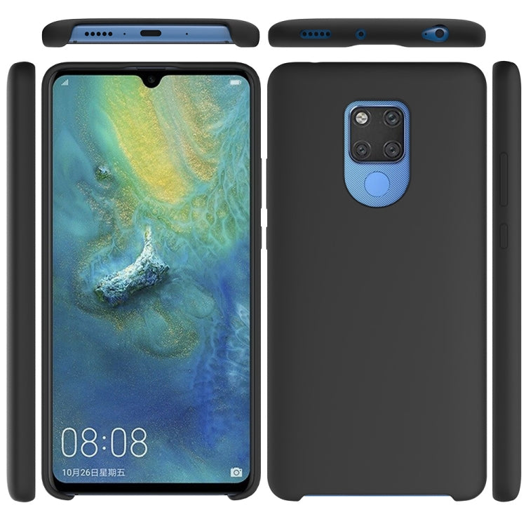 Pure Color Liquid Silicone Case for Huawei Mate 20 X
