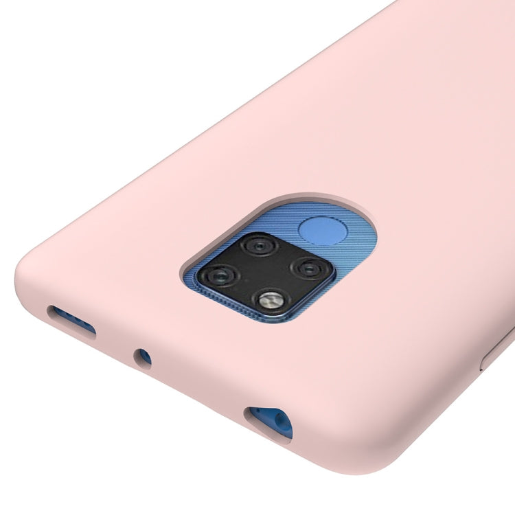 Pure Color Liquid Silicone Case for Huawei Mate 20 X