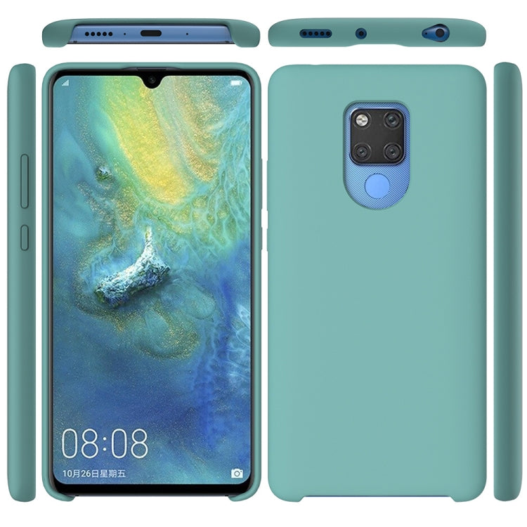 Pure Color Liquid Silicone Case for Huawei Mate 20 X