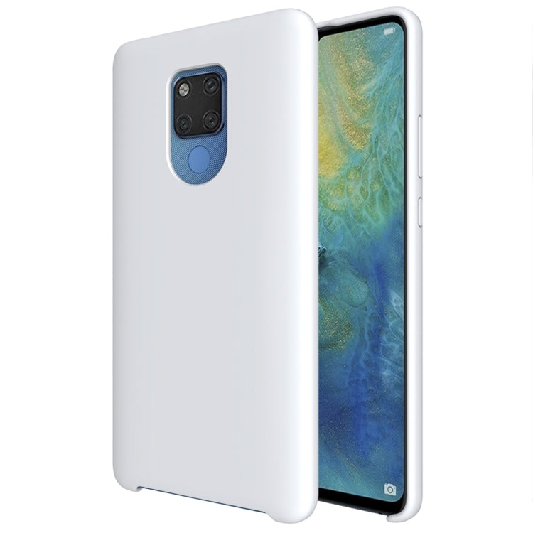 Pure Color Liquid Silicone Case for Huawei Mate 20 X