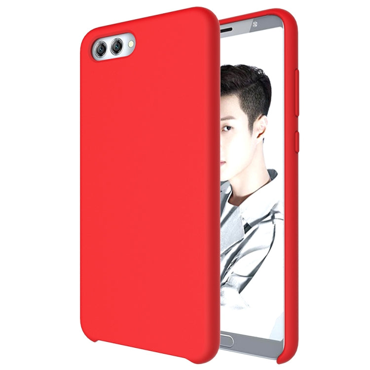 Pure Color Liquid Silicone Case for Huawei Honor View 10 / nova 2s